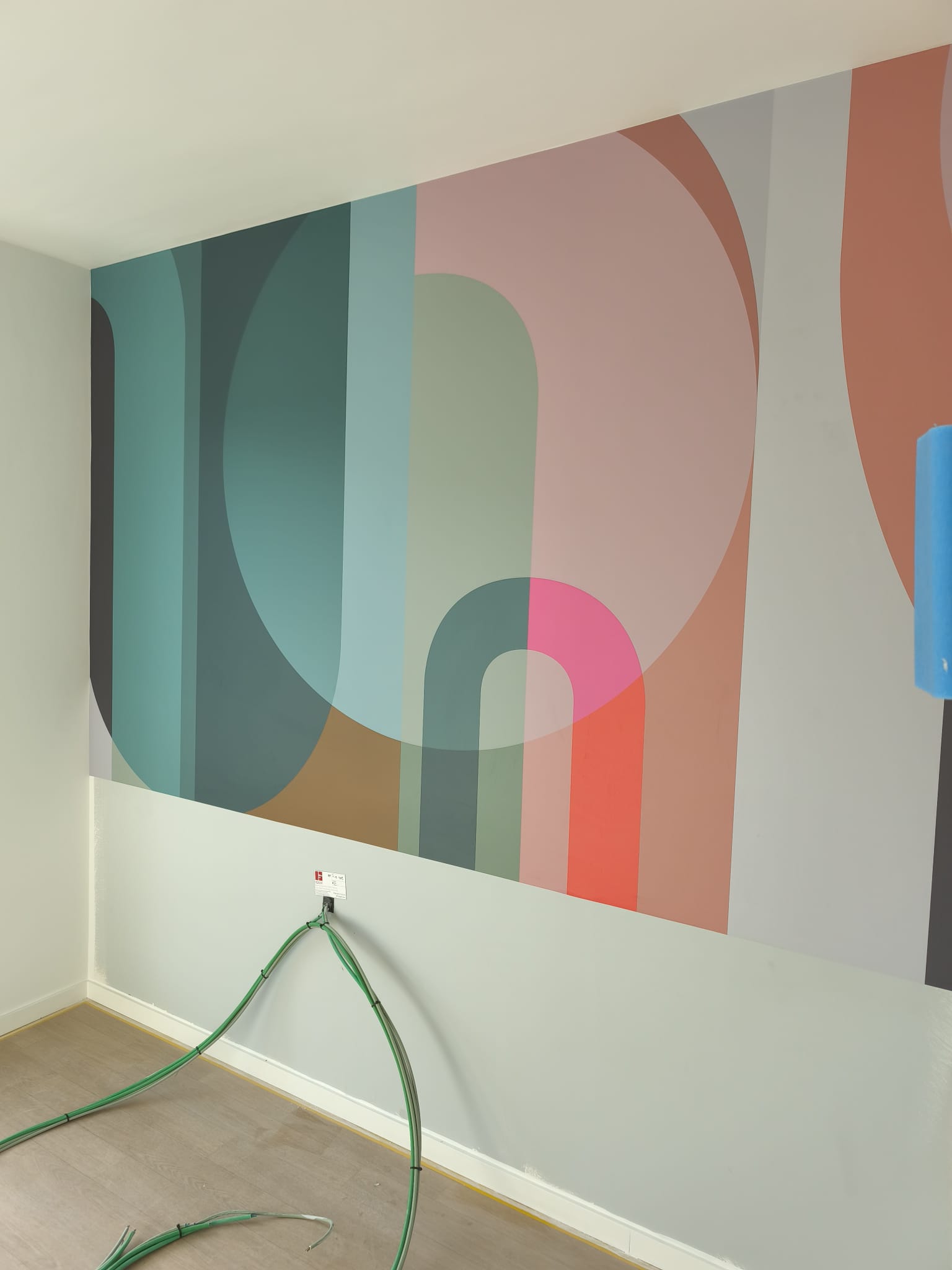 Pose de papier peint décoratif - Vasmat Build Bruxelles