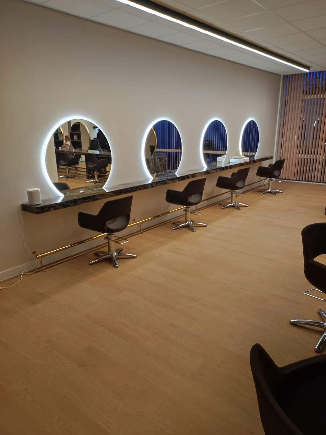 Aménagement salon de coiffure - Vasmat Build Bruxelles